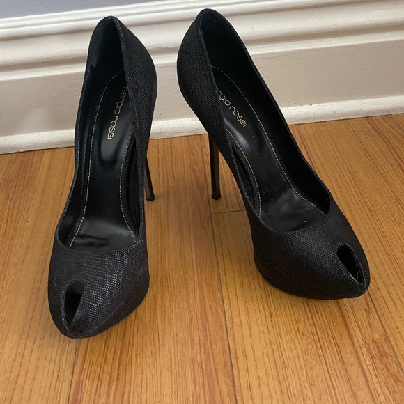 Sergio Rossi black high heels - Picture 2 of 7